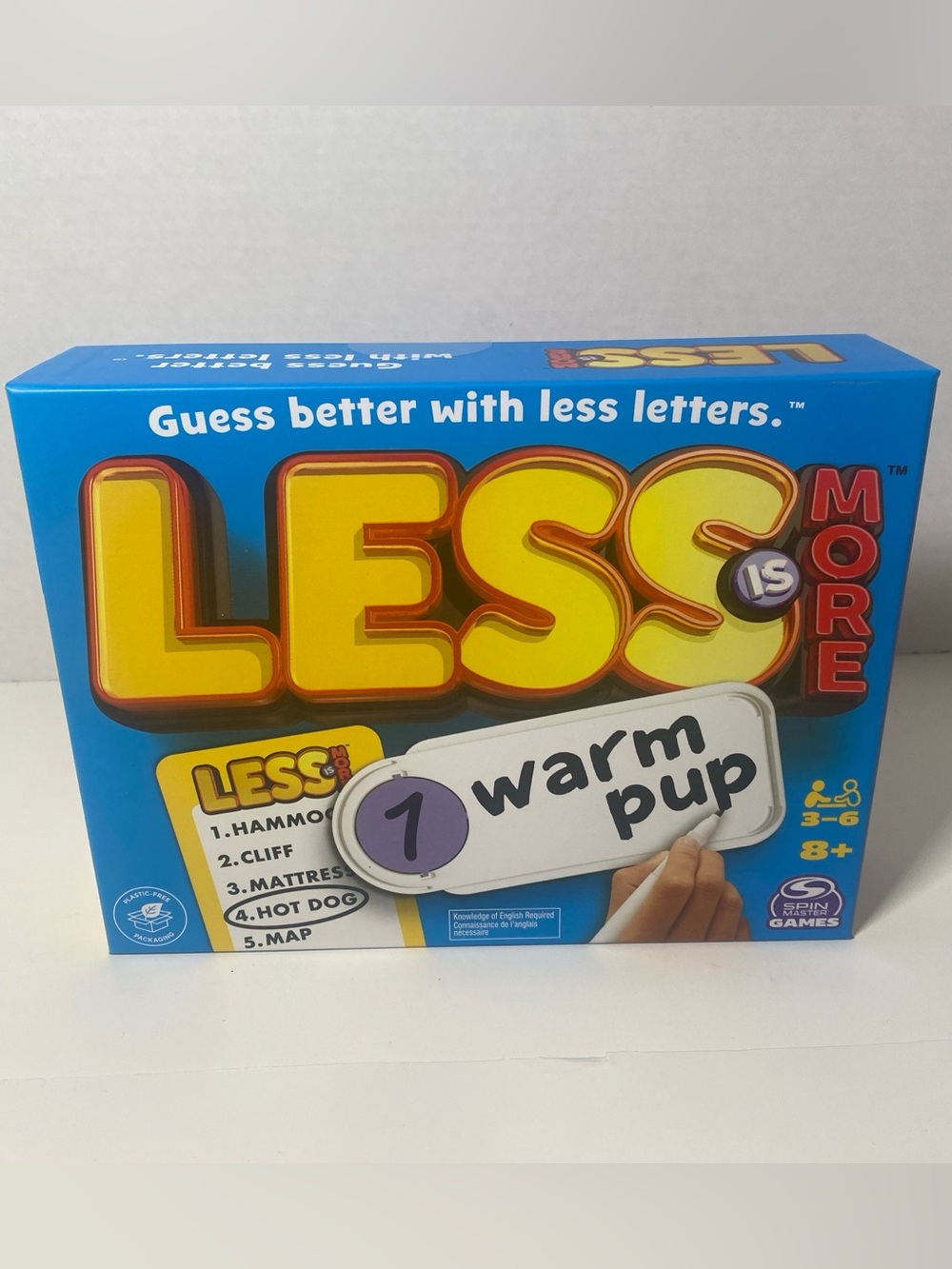 Less Is More Game Spin Master New